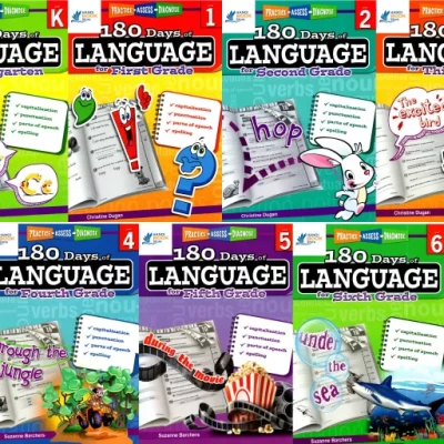 180 DAYS OF LANGUAGE FOR KINDERGARTEN LEVEL K-6