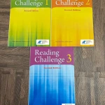 3 quyển Reading Challenge 1,2,3 (Sách đen trắng+Màu)