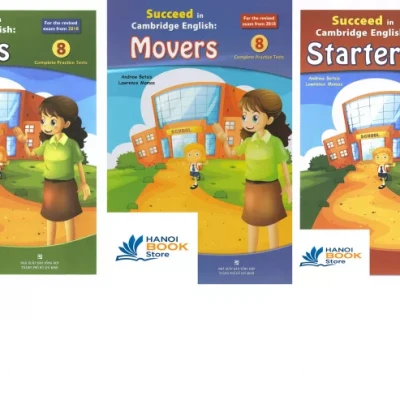 3 quyển Success in Cambridge (Sách màu)