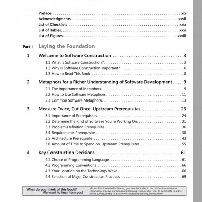 Code Complete A Practical Handbook of Software Construction