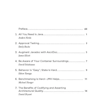 97 Things Every Java Programmer Should Know