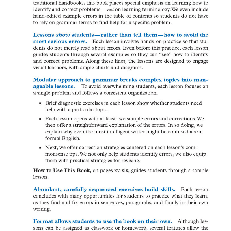 A COMMONSENSE GUIDE TO GRAMMAR AND USAGE (Sách đen trắng)