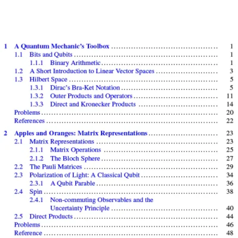 A First Introduction to Quantum Computing and Information - Hanoi Bookstore