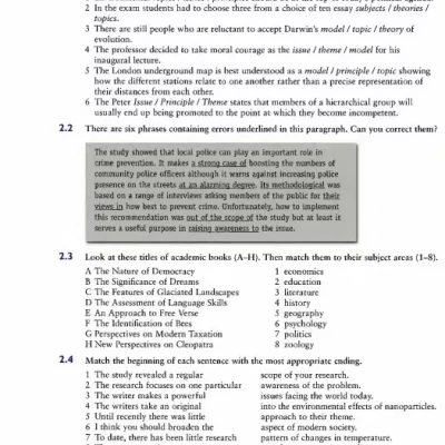 Academic vocabulary in use for IELTS