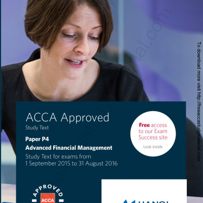 ACCA P4 Advanced Financial Management Study Text