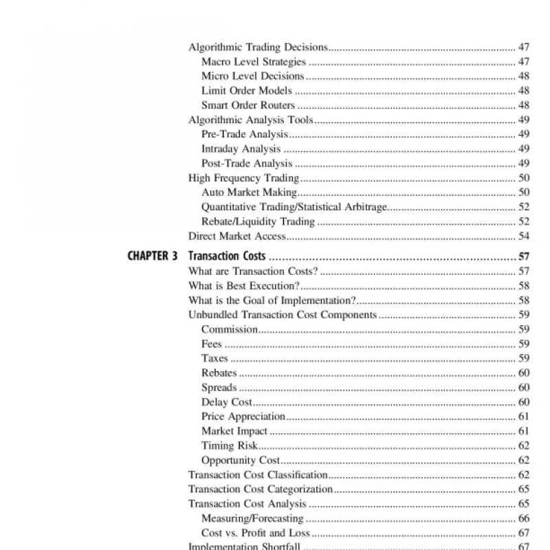 Algorithmic Trading Methods Applications Using Advanced Statistics