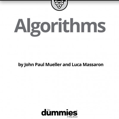 Algorithms for Dummies