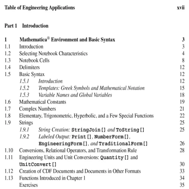 An Engineers Guide to Mathematica