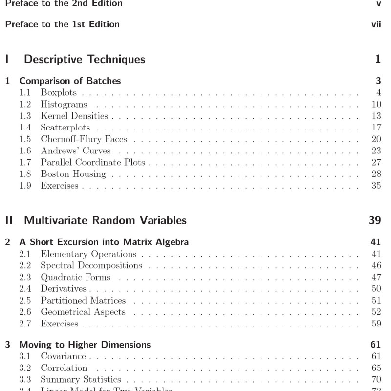 Sách Applied Multivariate Statistical Analysis