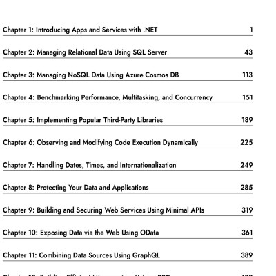 Apps and Services with .NET 7
