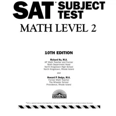 Barrons SAT Subject Test Math Level 2