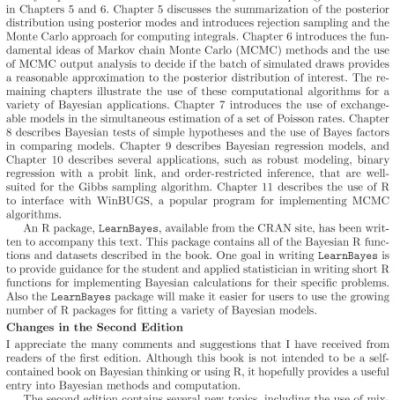 Bayesian Computation With R