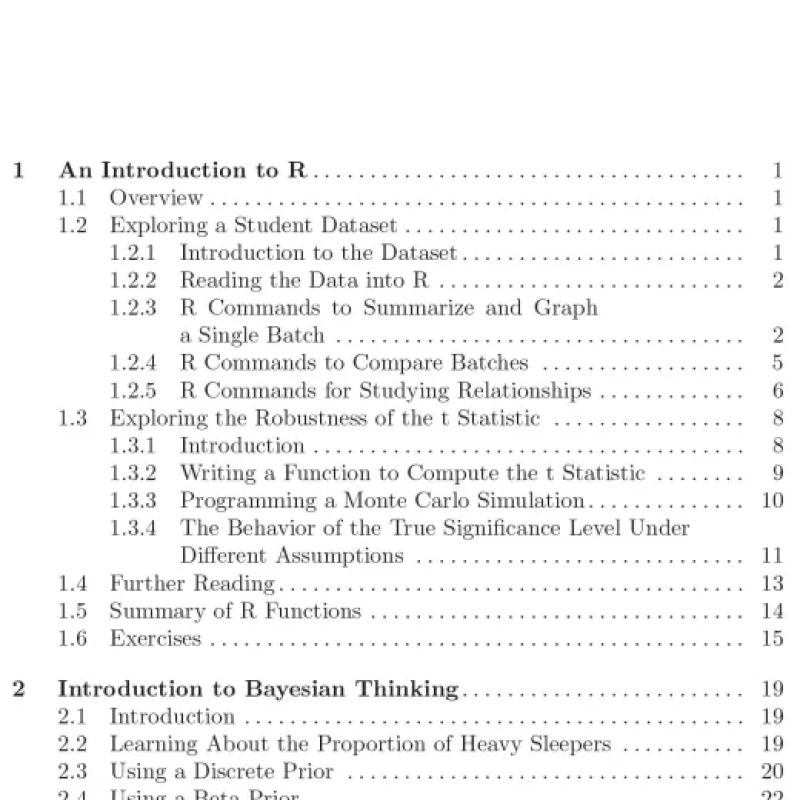 Bayesian Computation With R
