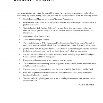 Beginning ReactJS Foundations Building User Interfaces with ReactJS