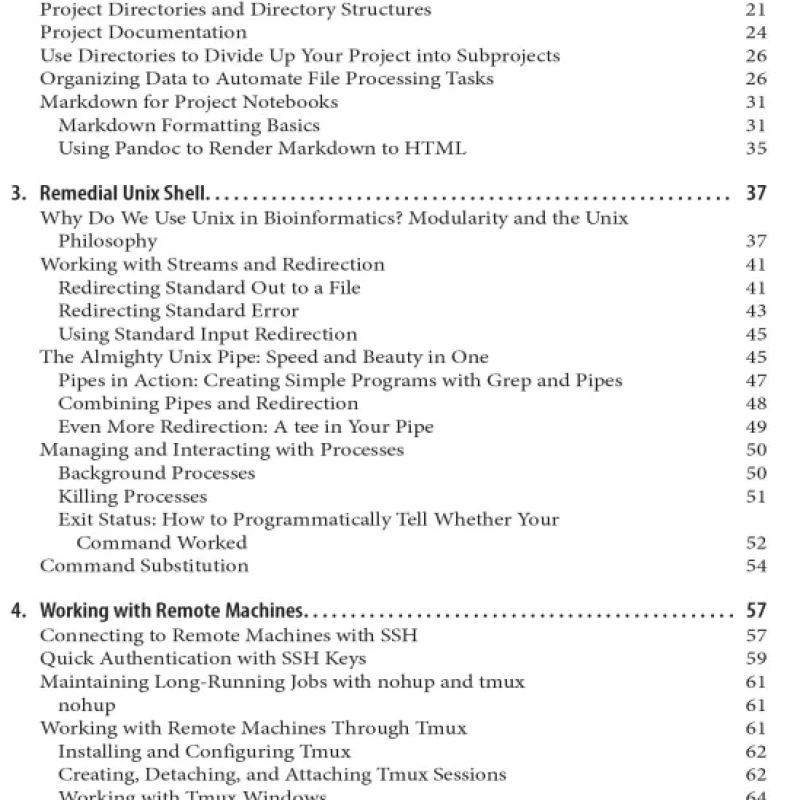 Bioinformatics Data Skills