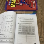 Bộ 3 Quyển - Level 2 - Complete maths, Step by step math, Challenging 4 in 1 maths (Tiểu học) - Hanoi Bookstore