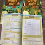 Bộ Sách 3 quyển Write Right 1,2,3 ( in màu)