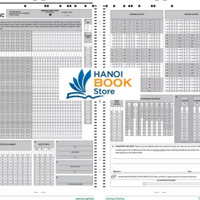 Bộ sách luyện thi ETS 2022 LC&RC