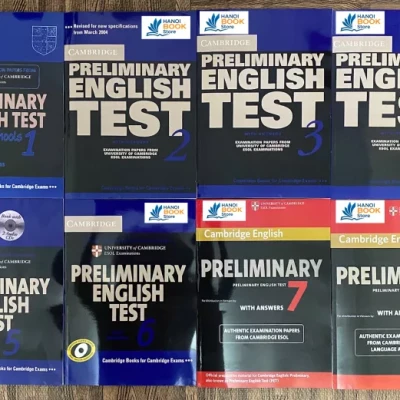 Bộ sách PET 8 cuốn quyển 1, 8