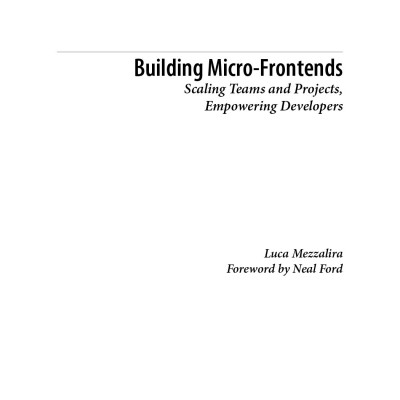 Building Micro-Frontends