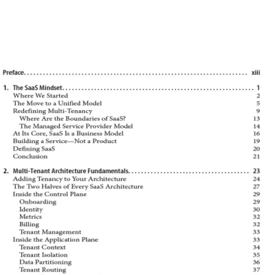 Building Multi-Tenant SaaS Architectures - Hanoi Bookstore