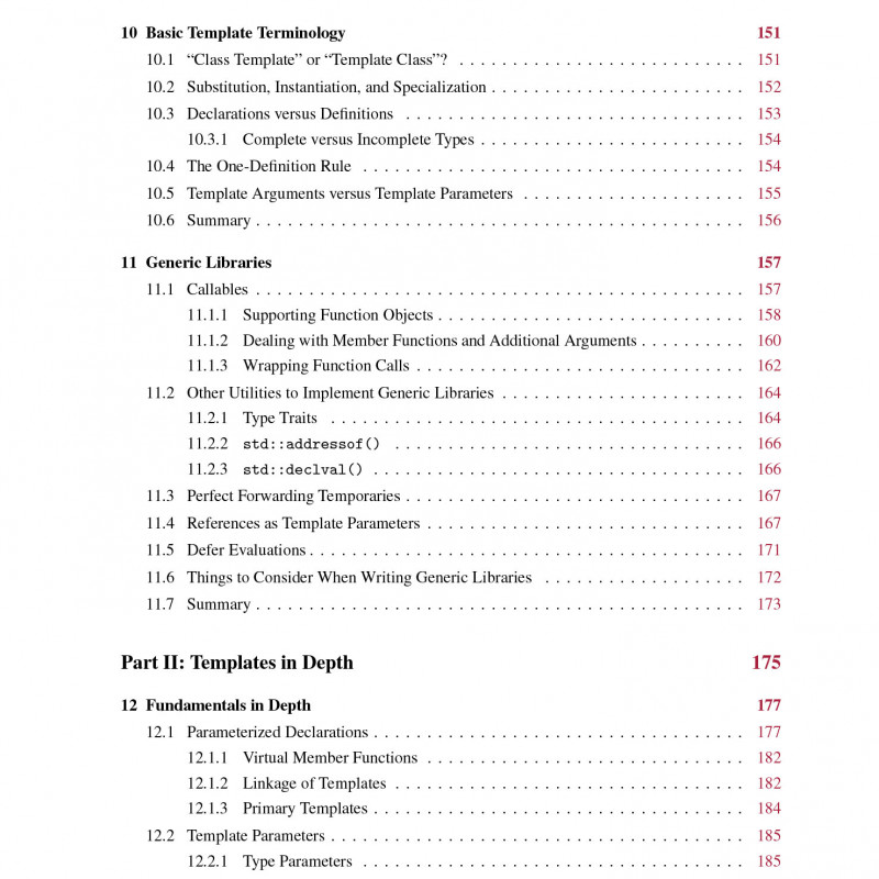 C++ Templates The Complete Guide