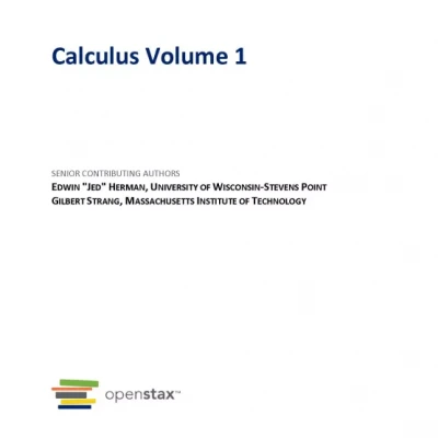 Calculus Volume 1 ( den trang )