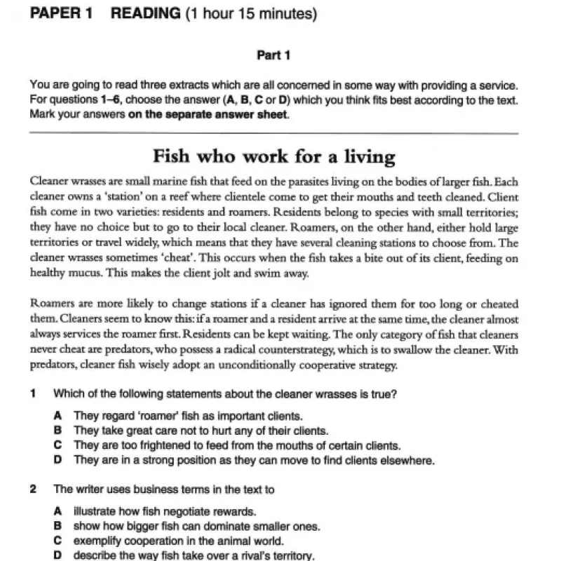 Cambridge Certificate in Advanced English 1, 2, 3, 4, 6 ( den trang)