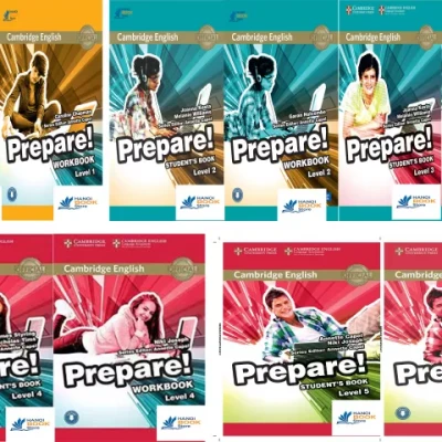Cambridge English Prepare Level 1-5 Student's Book và Workbook