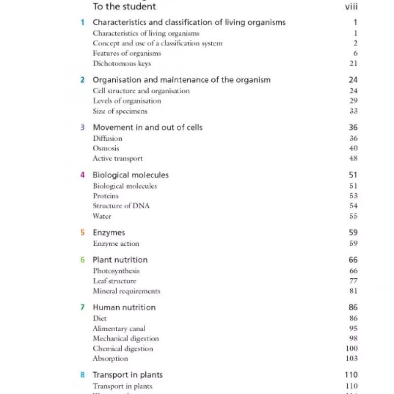 Cambridge IGCSE Biology ( sách đen trắng )