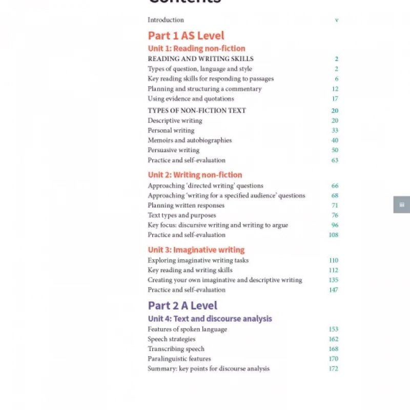 Cambridge International AS and A Level English Language Coursebook [ màu ]