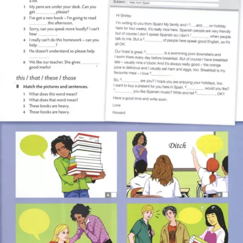 CAMBRIDGE THINK LEVEL 1 STUDENT'S BOOK - WORKBOOK (Sách màu)