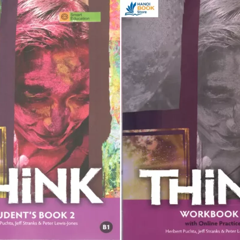 CAMBRIDGE THINK LEVEL 2 STUDENT'S BOOK - WORKBOOK (Sách màu)