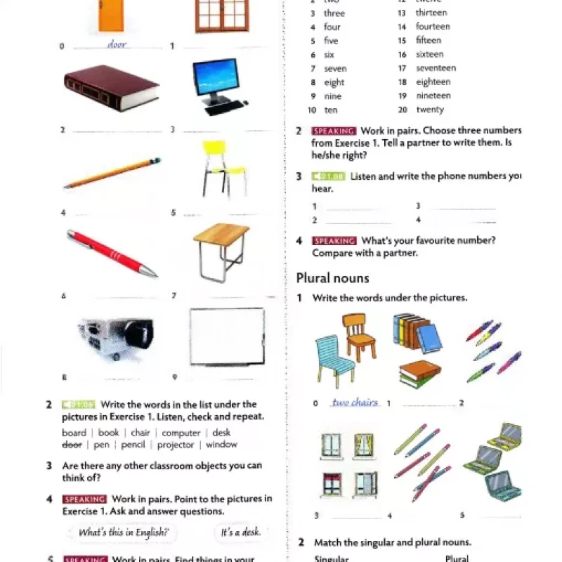 CAMBRIDGE THINK STARTER STUDENT'S BOOK - WORKBOOK (Sách gia công, Bìa mềm)