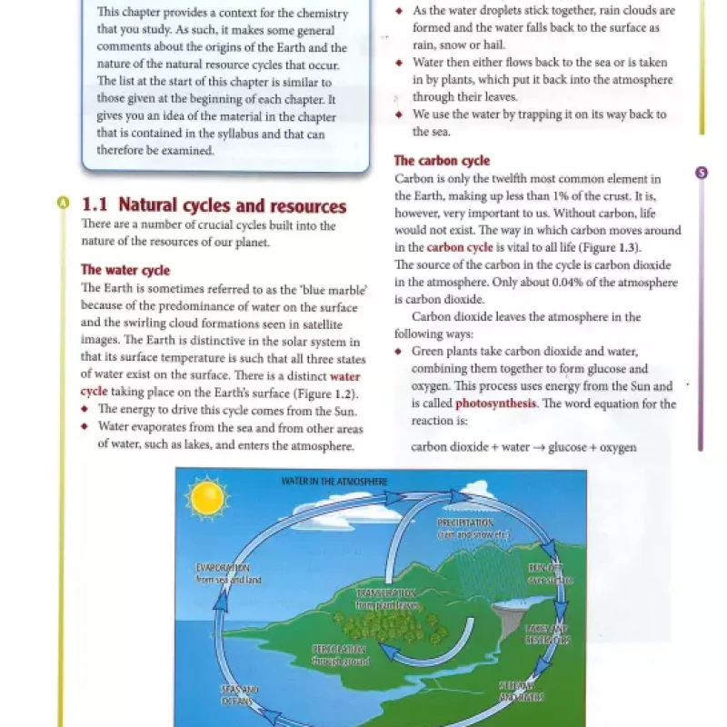Chemistry Coursebook Fourth edition