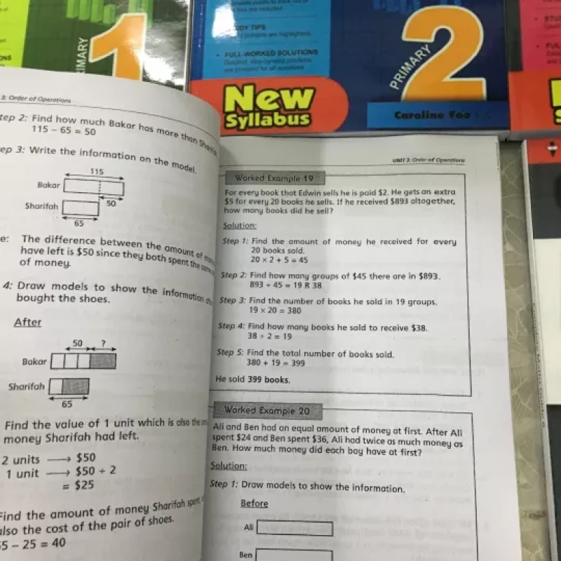 Bộ 6 quyển Complete Math guide grade 1-6