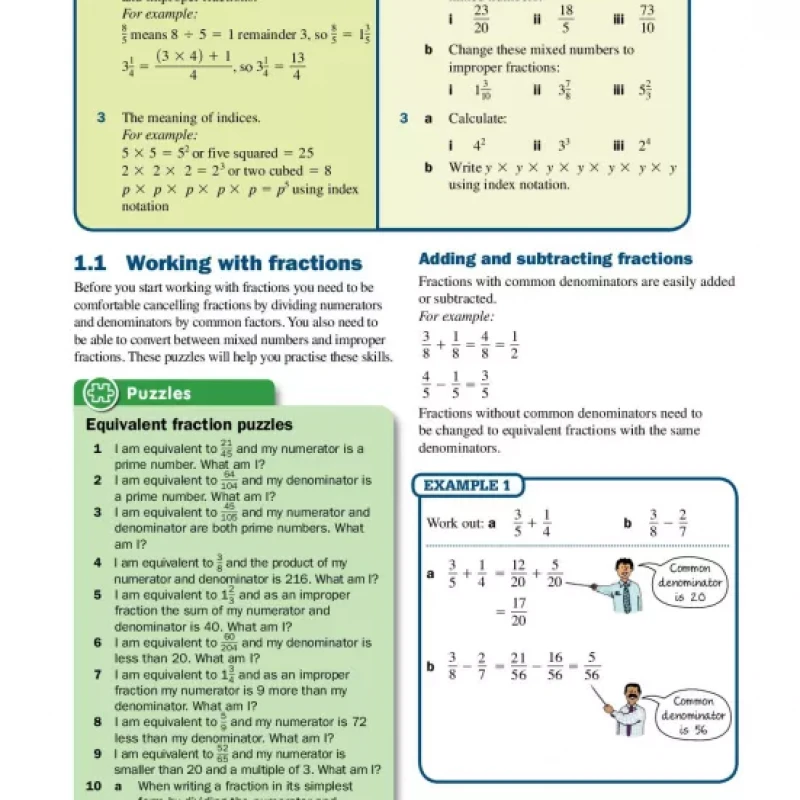 Complete Mathematics for Cambridge Secondary 1 Student Book 3 For Cambridge Checkpoint and beyond ( Sách đen trắng )