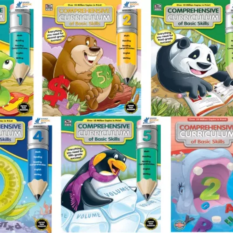 Comprehensive Curriculum of Basic Skills 1,2,3,4,5,P (Sách màu)