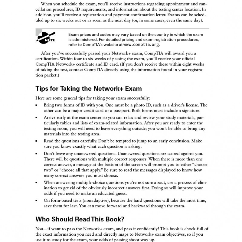 CompTIA Network+ Study Guide