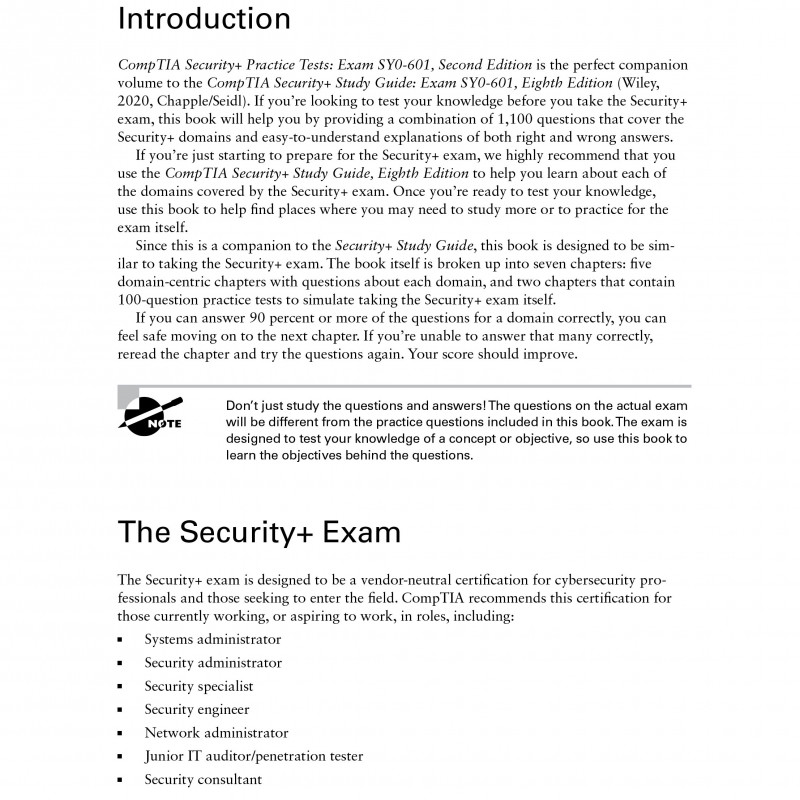 COMPTIA SECURITY+ PRACTICE TESTS