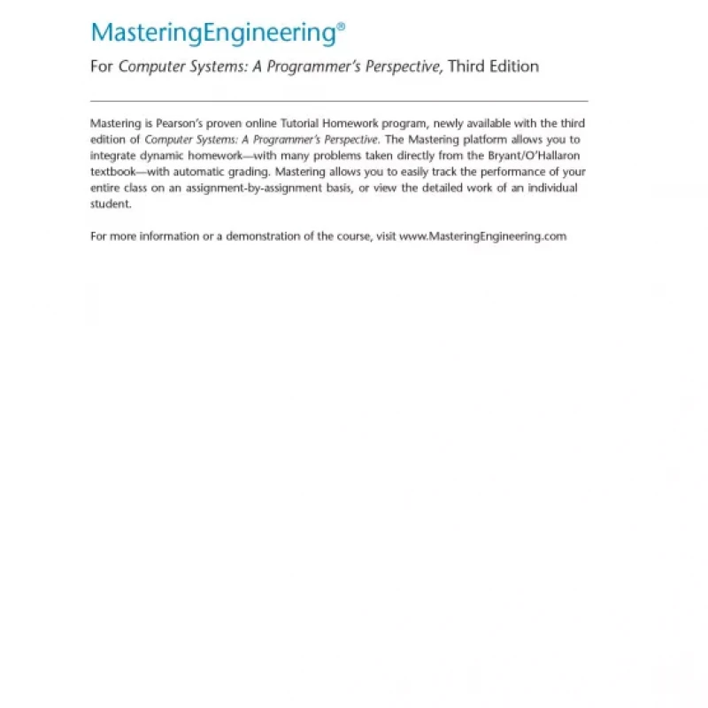 Computer Systems A Programmer’s Perspective Third Edition ( 2016)