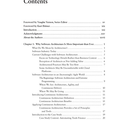 Continuous Architecture in Practice