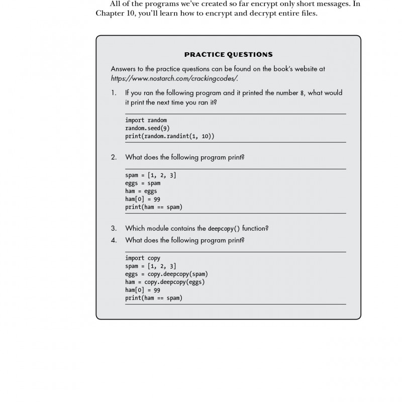 Cracking Codes with Python