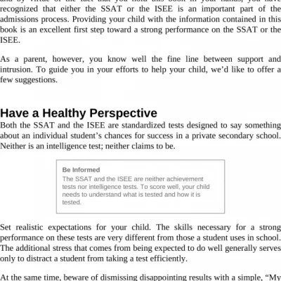cracking the ssat (Sách đen trắng)