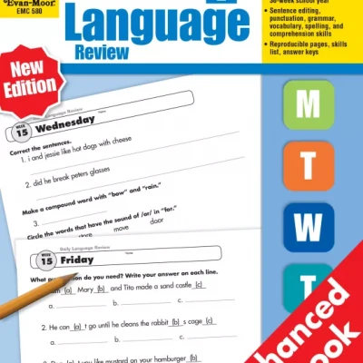 DAILY LANGUAGE REVIEW GRADE 1-8 (Sách đen trắng)