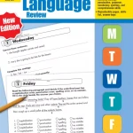 DAILY LANGUAGE REVIEW GRADE 1-8 (Sách đen trắng)