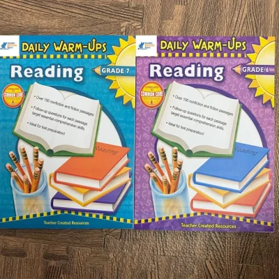 Bộ sách Daily Warm-Ups: Reading , Grade 1-8