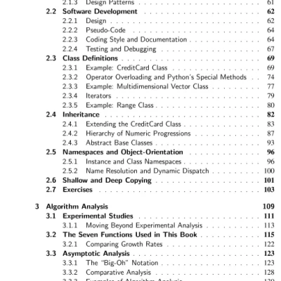 Data Structures and Algorithms in Python