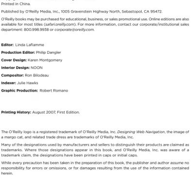 Designing Web Navigation