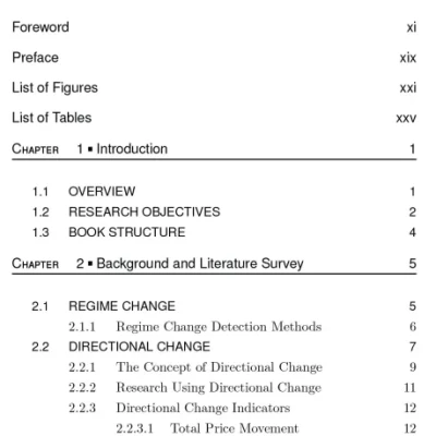 Detecting Regime Change in Computational Finance